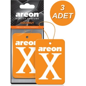 x Coconut 3'lü Oto Araç Kokusu