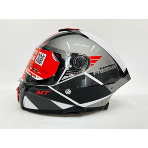 mt Thunder 4 Sv Freeway Şefaf Vizörlü Kask Parlak Renk - Iç Güneş Vizörlü