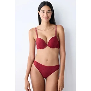 Super Push Up Essentials Bordo Sütyen