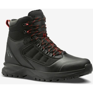 Quechua Erkek Su Geçirmez Outdoor Kar Botu - Siyah - SH500 Mountain