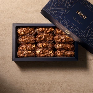 Çikolatalı Vişne Fındıklı Sarma Lokum 500 gr