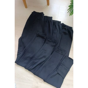 4'lü Paket Pamuk Şardonlu Termal Tayt Içlik Thermal Kışlık Tayt Siyah