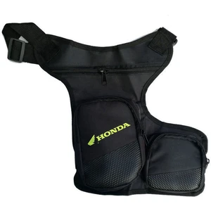 Neon Sarı 2 Cepli Reflektörlü Motosiklet Bacak Çantası