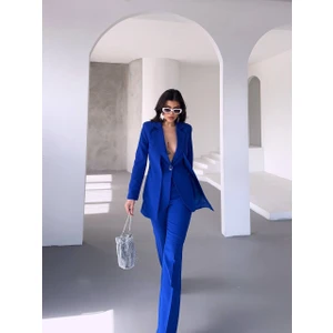 Kadın Tasarım Ceket Yüksek Bel Premıum Takım Elbise
