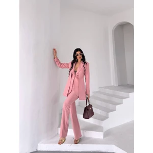 Kadın Tasarım Ceket Yüksek Bel Premıum Takım Elbise
