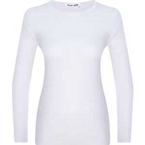 Bisiklet Yaka Uzun Kol Basic Viscon Badi