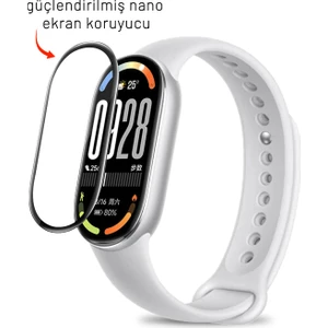 Mi Band 10 Uyumlu Güçlendirilmiş Nano Ekran Koruyucu