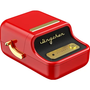 B21 Pro Bluetooth Taşınabilir Termal Etiket Yazıcı - Kırmızı (300DPI)