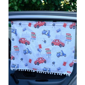 Araba Perdesi - Araba ve Motorsiklet Temalı Perde