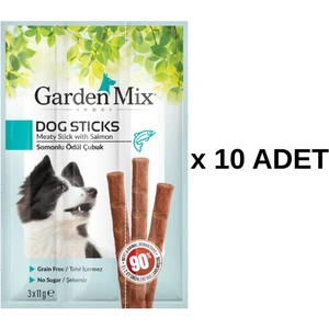Garden Mix Somonlu Köpek Stick Ödül 3*11G 10'lu
