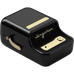 B21 Pro Bluetooth Taşınabilir Termal Etiket Yazıcı - Siyah (300DPI)