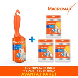 Tüy Toplayıcı 1 Sap + 7 Yedek Başlık (392 Yaprak)