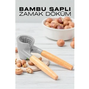 Fındık ve Ceviz Kırıcı  Bambu Saplı Döküm Ceviz Fındık Kıracağı