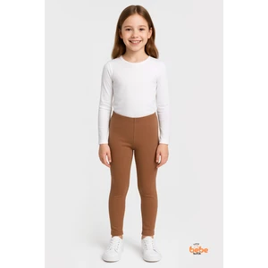 Kız Çocuk Içi Şardonlu Esnek Içlik Tayt ,günlük Spor Rahat Giyim ,ribana Esnek Içlik ,okul Taytı