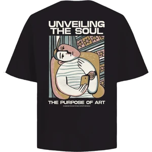 Erkek Sirt Baskili Tisört - Unveiling