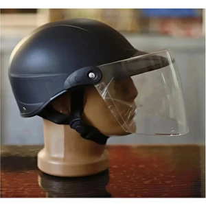 Yerli Jokey Kask - Siyah