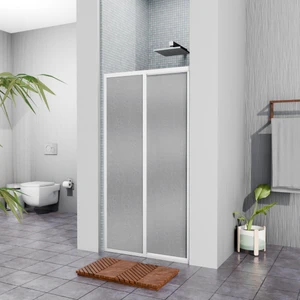 Beyaz Plastik Mika Duşakabin H:180 110CM