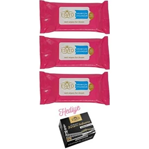 Kokusuz Islak Mendil 3 Adet Ihram Sabunu Hediyeli