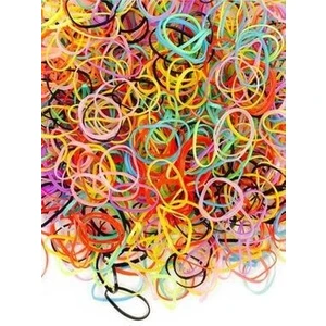 1000 Adet Renkli Saç Örgü Lastiği