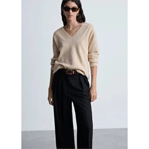 Sivri Yaka Oversize Kazak