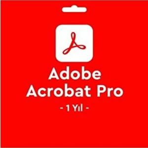 Acrobat Pro Lisans Anahtarı 1 Yıl
