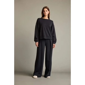 Regular Fit Normal Bel Düz Paça Modal Pantolon