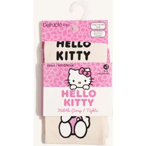 Kız Çocuk Hello Kitty 60 Denye Külotlu Çorap G1534A8NS