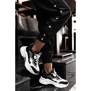 Siyah Füme Kadın Sneaker