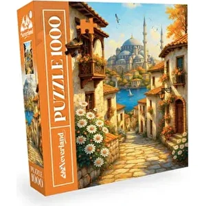 1000 Parça Puzzle - Old Istanbul Street (Eski Istanbul Sokağı)