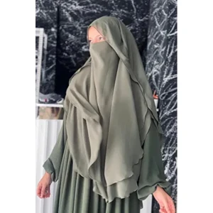 Gölgeli Oval Sufle Uzun Boy Hac Umre