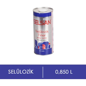 Selülozik Tiner 0,800 Lt
