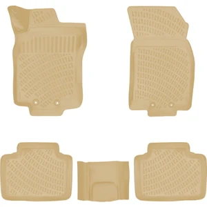 Rizline Nissan X-Trail 2013-2021 Ile Uyumlu 3D Havuzlu Paspas Bej