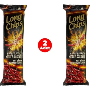 Long Chips Acı Biber Aromalı Patates Cipsi 75 G (2 Adet)