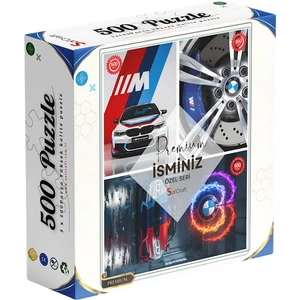 Soi Craft 3 Lü 500 Parça Puzzle Tutkunun M Mirası Modeli Kişiye Özel