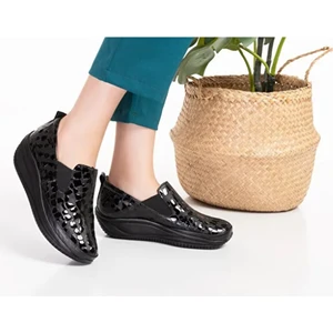 Tam Ortopedik Kadın Deri Anne Yürüyüş Ayakkabısı Topuk Dikeni Için Uygundur