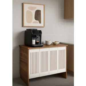 Petek Üstü Kahve Köşesi Dolabı ( Derinlik 47 cm ) Çok Amaçlı Raf BKDM002