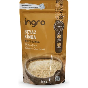 Ingro Glutensiz Beyaz Kinoa 700 G