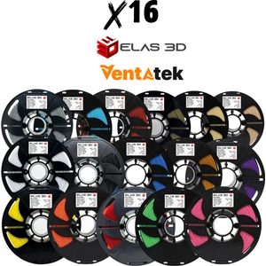 Elas 3D Pla Pro Filament 1.75MM 16 kg Avantajlı Paket