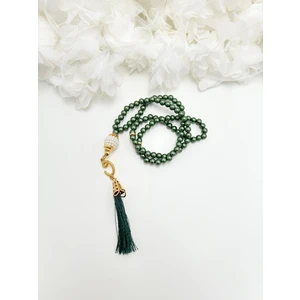 Lena Gift Workshop 50 Adet Hediyelik Vavlı Püsküllü Plastik Inci 99'lu Namaz Tesbihi ( Mevlit-Sünnet-Hac-Umre)