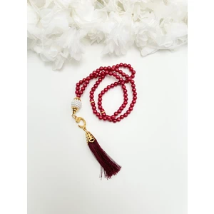 Lena Gift Workshop 50 Adet Hediyelik Vavlı Püsküllü Plastik Inci 99'lu Namaz Tesbihi ( Mevlit-Sünnet-Hac-Umre)