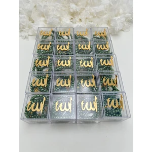 Lena Gift Workshop 20 Adet Hediyelik Çeyizlik Kutulu Inci Tesbih (Mevlid-Hac-Umre-Sünnet)