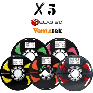 Elas 3D Pla Pro Filament 1.75MM 5 kg Avantajlı Paket