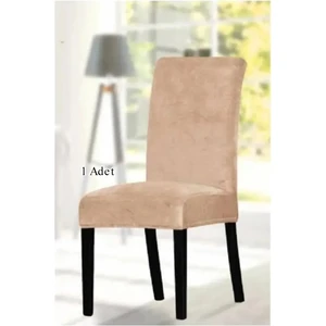 Ipek Kadife Sandalye Kılıfı Sandalye Örtüsü Lastikli Standart 1 Adet