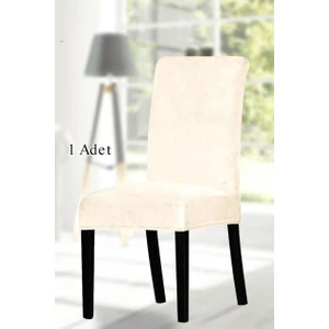 Ipek Kadife Sandalye Kılıfı Sandalye Örtüsü Lastikli Standart 1 Adet