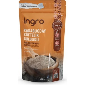 Ingro Glutensiz Karabuğday Köftelik Bulguru 700 G
