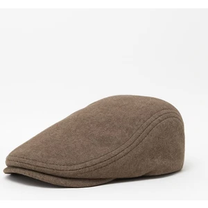 Erkek Arkası Lastikli Kaşe Kışlık Kasket – Standart Beden, Sıcak Tutan Şapka