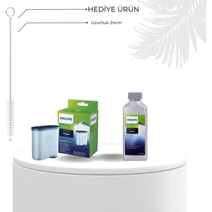 CA6700/10 Espresso Makinesi Kireç Temizleme Solüsyonu CA6903 Aqua Clean Filtre 2'li Set