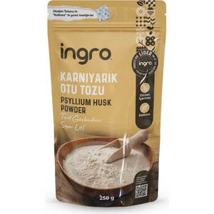 Ingro Karnıyarık Otu Tozu Psyllium Husk Powder 250 G