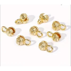 20 Adet Bileklik Gold Kolye Düğüm Kapama Tesbih Yapım Malzemeleri