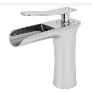 Rudis Armatür Şelale Model Lavabo Bataryası-PİRİNÇ